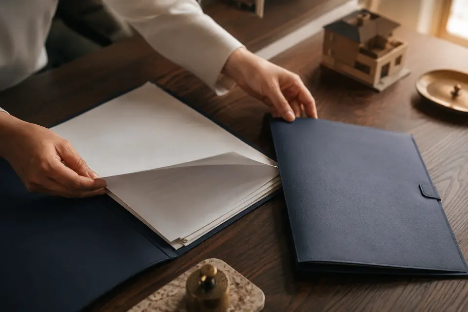 Análise de documentos para um distrato imobiliário