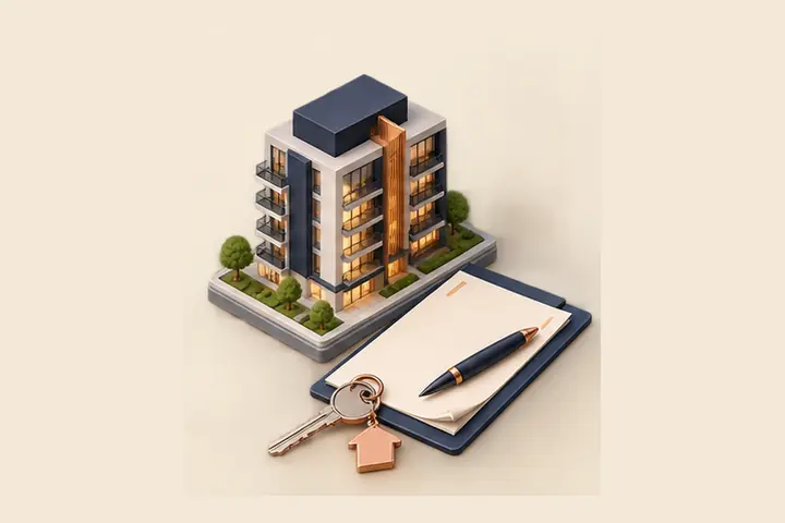 Ilustração sobre experiência no mercado imobiliário